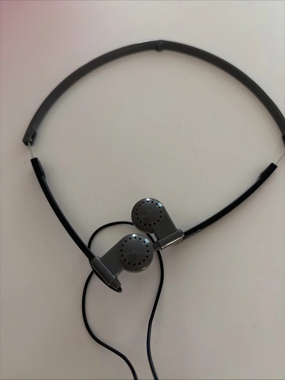 Vintage Sony Black and Gray MDR-A10 Wired turbo Earphones